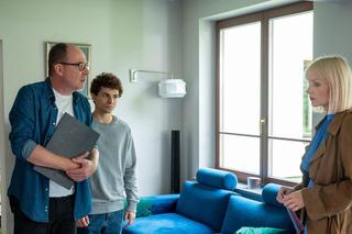 Barwy szczęścia odc. 2964: Witek (Witold Sosulski), Olga (Dorota Łukasiewicz-Kwietniewska), Marek Złoty (Marcin Perchuć)	