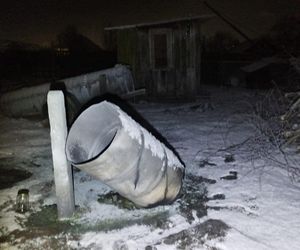 Przecinał beczki szlifierką, doszło do wybuchu. Poważnie ranny mężczyzna po wypadku koło Rawicza