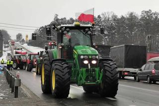 Protest rolników w naszym regionie 