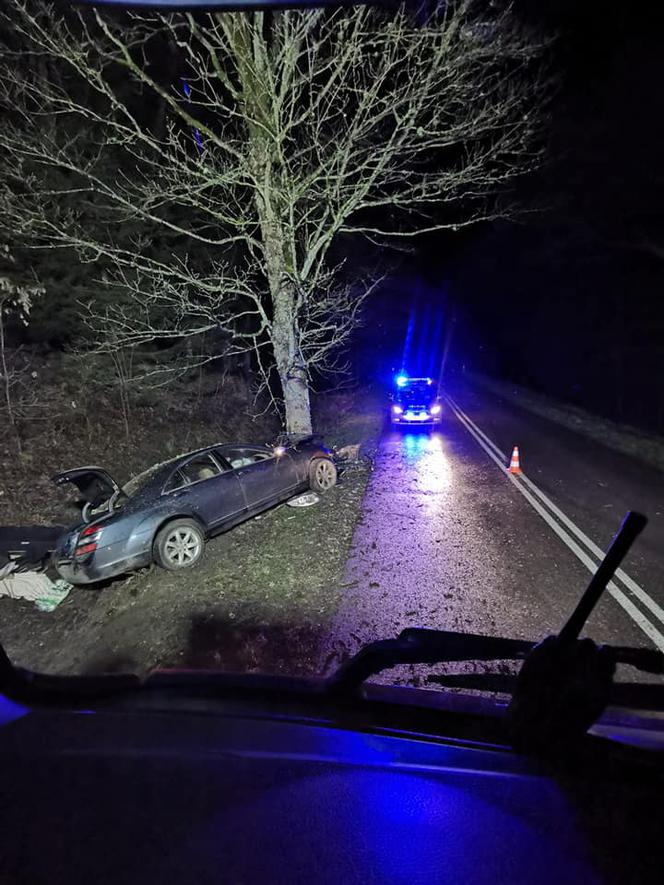 Wypadek w miejscowości Piaski (gm.Barwice)