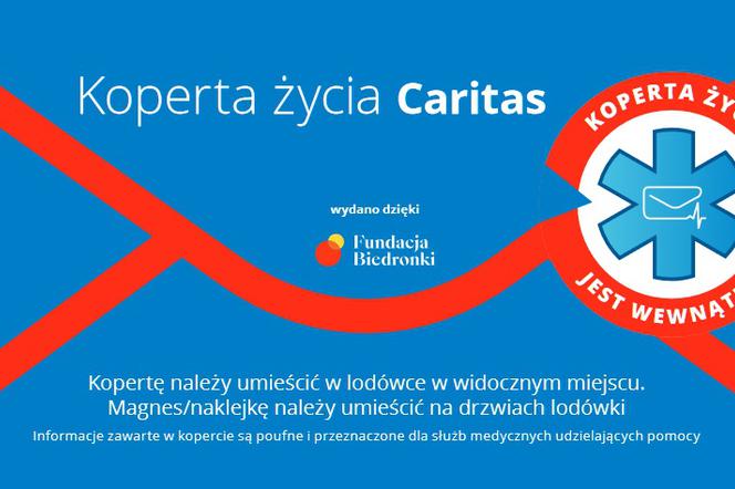 Caritas Polska rozprowadza koperty życia 