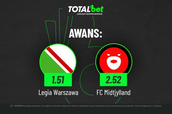 Legia Warszawa - FC Midtjylland awans