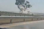 Izraelski dron zaatakował jeden z zakładów na polach gazowych na południu Iran, doszło do potężnego wybuchu i pożaru.