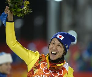 Noriaki Kasai podczas Igrzysk Olimpijskich w 2014 roku