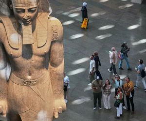 WIelkie Muzeum Egipskie w Gizie 