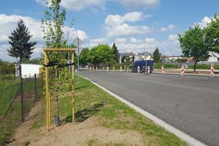 Ostatnie prace na ul. Szybowników w Lesznie