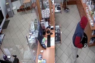 Zamaskowany bandyta napada na apteki. W ręku ma skalpel