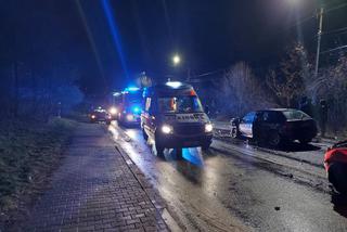 Wypadek Iłżecka 19.12.21 Starachowice