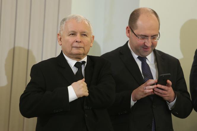  Jarosław Kaczyński i Adam Bielan