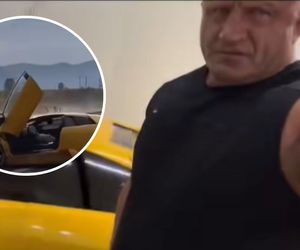 Mariusz Pudzianowski pokazał wideo z wypadku. Żółte lamborghini rozbite! „A takie ładne było”