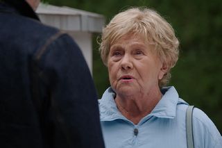 M jak miłość odc. 1846. Barbara (Teresa Lipowska), Bartek (Arkadiusz Smoleński)