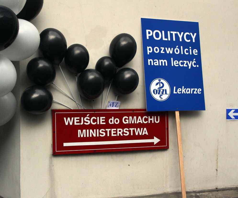 Zapowiadany protest lekarzy, zdjęcie ilustracyjne, archiwalne