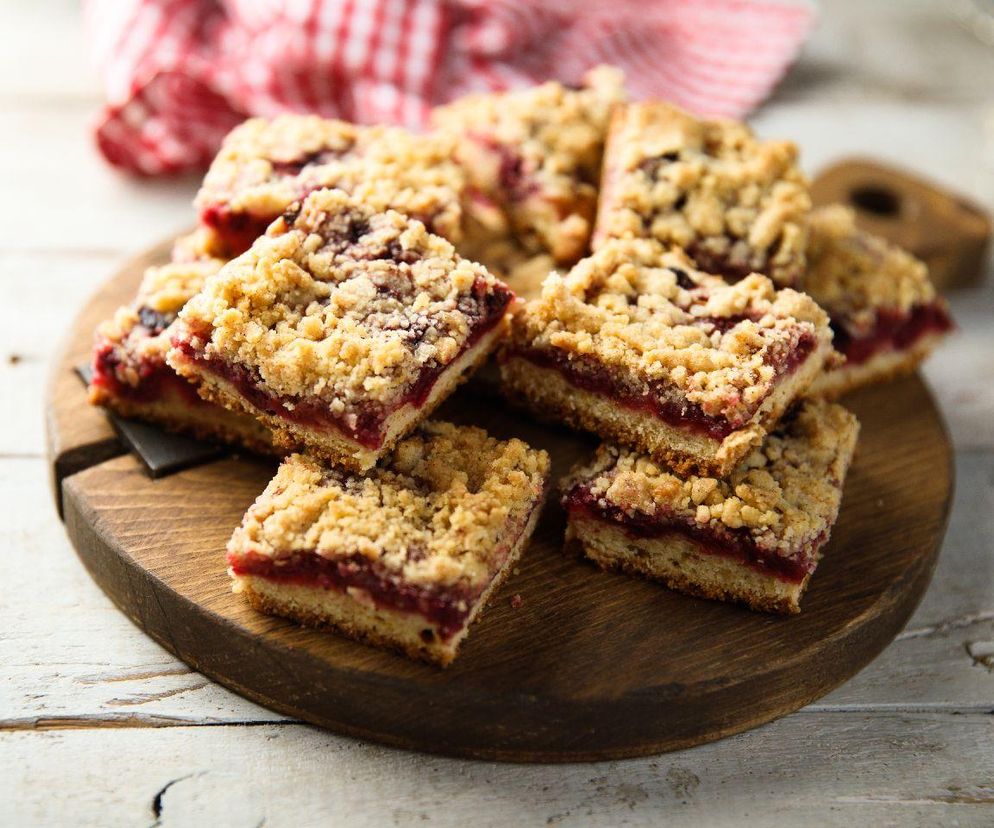 ciasto półkruche z dżemem