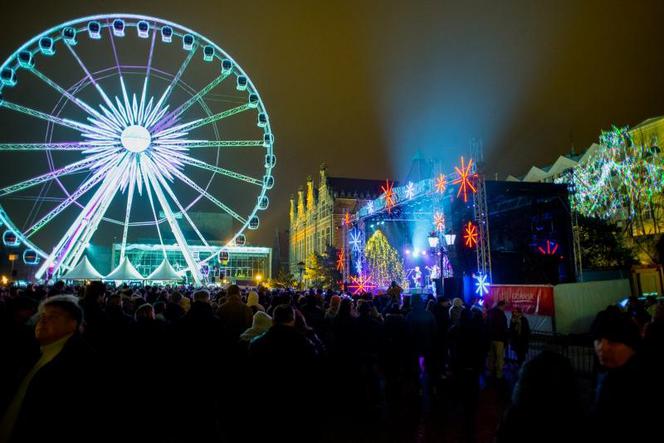 Tradycyjny koncert sylwestrowy w Gdańsku zawsze przyciągał tłumy.