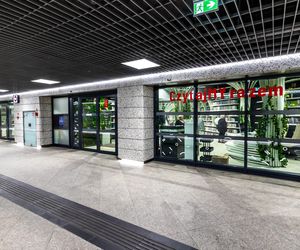 Metroteka – biblioteka na stacji metra M2 Kondratowicza w Warszawie