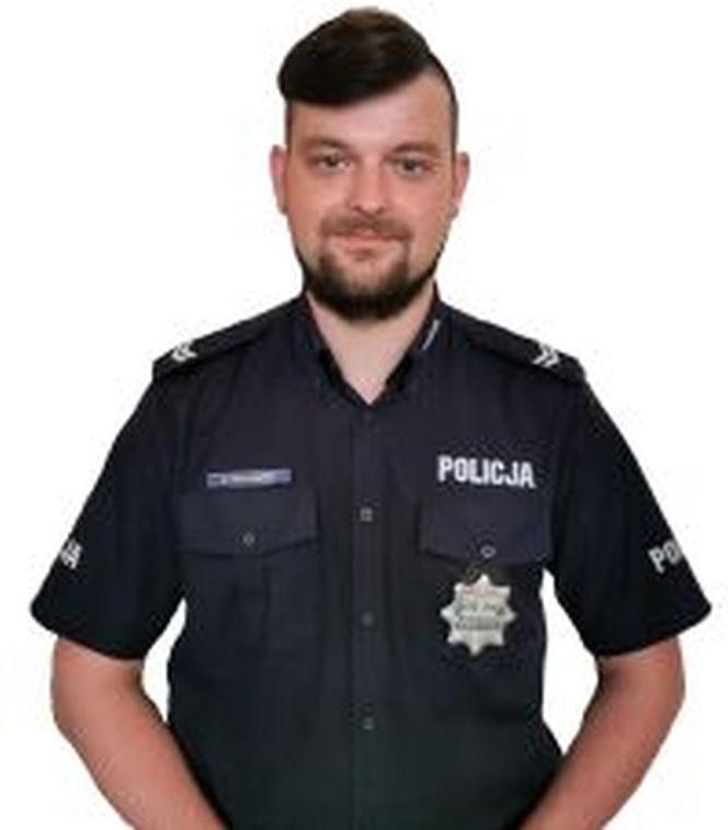 starszy sierżant Cezary Falkowski (KOMISARIAT POLICJI II W BIAŁYMSTOKU)