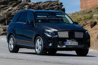 Mercedes Klasy M - Niemcy testują SUV-a po liftingu - ZDJĘCIA