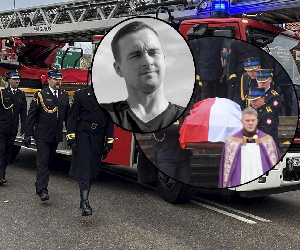 Przejmujący pogrzeb strażaka, który zginął podczas obławy na Grzegorza Borysa