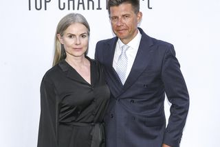 Dawno niewidziany Ryszard Petru z żoną Joanną na salonach