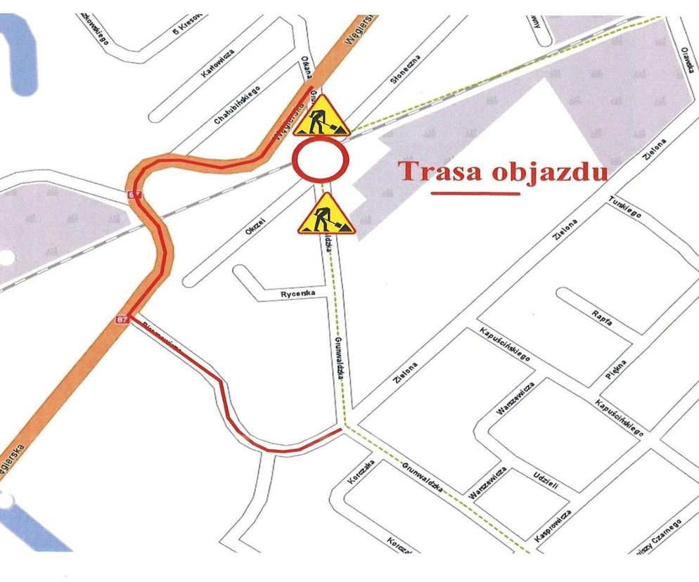 Uwaga kierowcy. Przejazd kolejowy na ulicy Grunwaldzkiej będzie zamknięty!