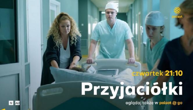 Przyjaciółki 20 odc. 242. Wiktor (Paweł Deląg), Patrycja (Joanna Liszowska)