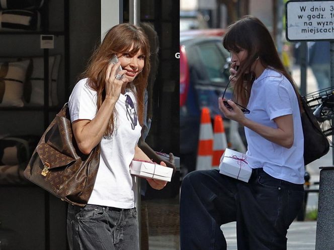 Agnieszka Dygant sobie dogadza