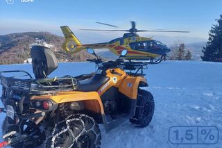 Beskidy. Nie udało się uratować życia turysty na Klimczoku