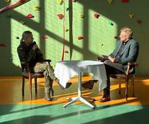 Aleksandra Mirosław z wizytą w Zespole Szkół nr 2 w Nowym Sączu