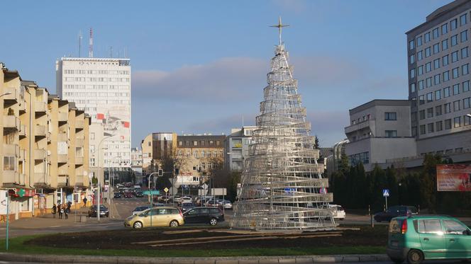 Świąteczna choinka w Białymstoku