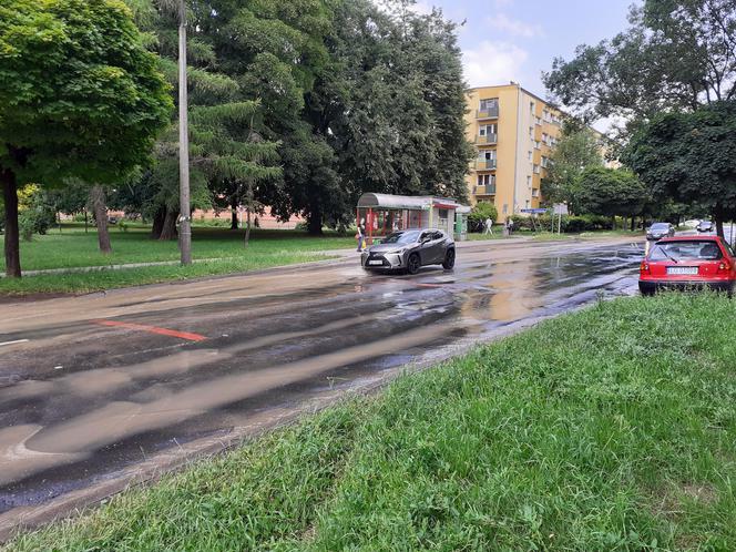 Awaria wodociągowa na ul. Sowińskiego 