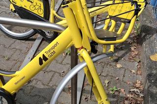 Wandale zniszczyli metrorowery w Zabrzu