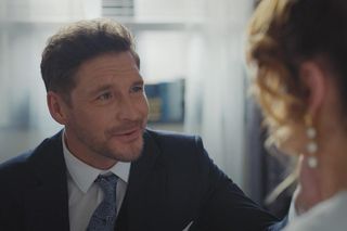 M jak miłość odc. 1890. Kama (Michalina Sosna), Marcin (Mikołaj Roznerski)