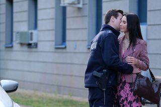 M jak miłość odc. 1876. Adam Karski (Patryk Szwichtenberg), Paula (Marcelina Kieres)