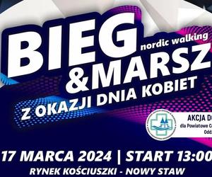 Wspólnie pobiegną w szczytnym celu - Bieg i Marsz Nordic Walking w Nowym Stawie 
