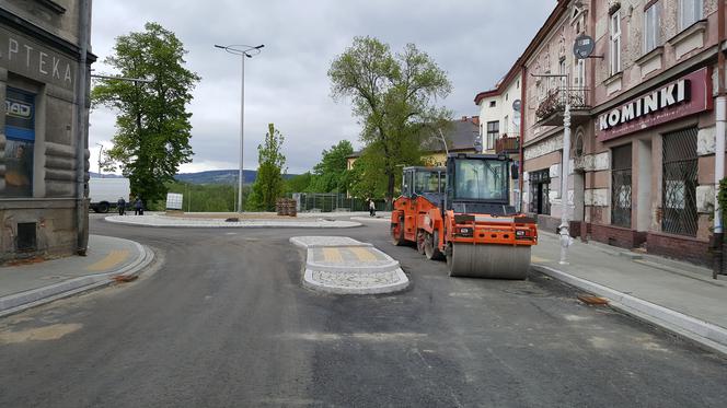 Nowe rondo u zbiegu ulic Grodzkiej, Jagiellońskiej i Kunegundy