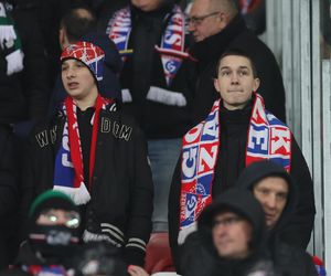 Kibice na meczu Górnik Zabrze - Lech Poznań