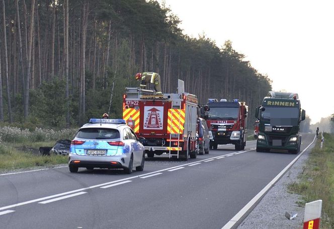 Do takiej sytuacji doszło na trasie Lipno – Kamień Kotowy