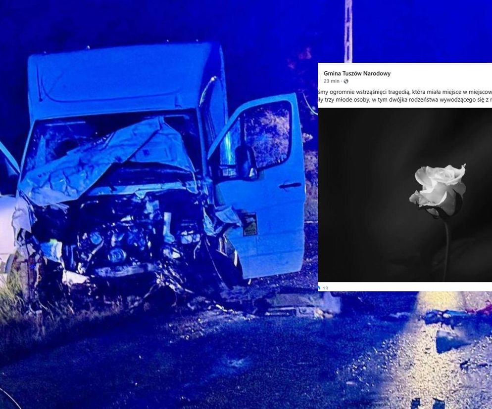 Mieszkańcy wsi Grochowe o tragicznym wypadku. „Potężny huk”,”ogromna tragedia”