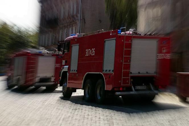 Ruda Śląska: W autobusie linii 177 wybuchł pożar!