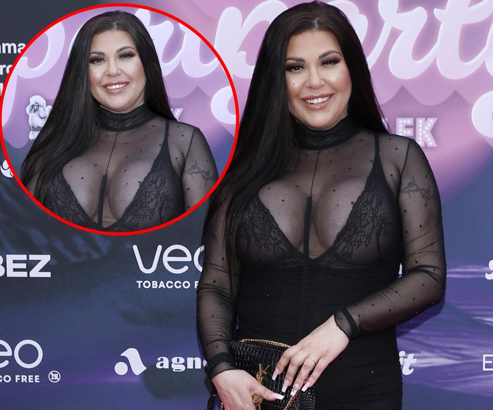 Iwona Węgrowska odsłoniła obfity dekolt 