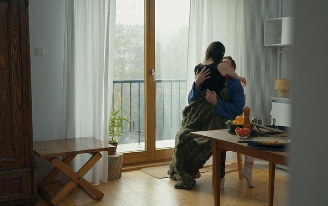 Barwy szczęścia, odcinek 3162. Weronika (Maria Świłpa), Błażej (Piotr Ligienza)