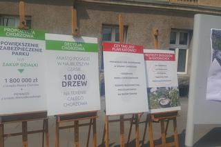 Prezydent Chorzowa proponuje: 1,8 miliona złotych na działkę i 10 tysięcy drzew