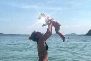 Zofia Zborowska z rodziną