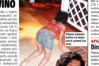 Gwiazda żebrze o wino