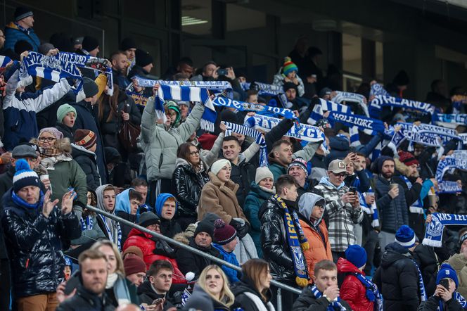 Lech Poznań - GKS Katowice. Kibice na meczu PKO BP Ekstraklasy