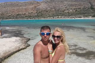 Marcin Siegieńczuk z rodziną na Krecie