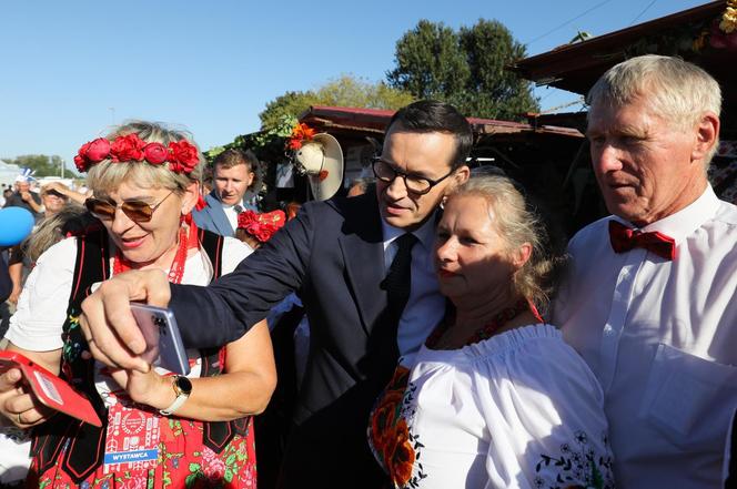 Święto Wdzięczni Polskiej Wsi w Miętnem koło Garwolina z udziałem premiera i ministrów