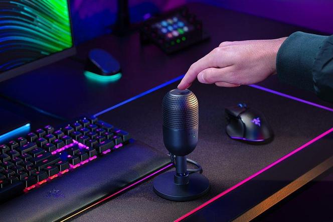 Mikrofony gamingowe jakich jeszcze nie było. Razer prezentuje Seiren V3 Chroma i Seiren V3 Mini