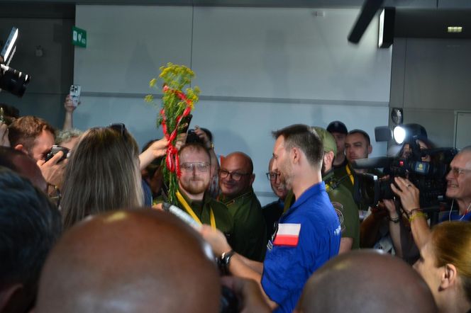 Sławosz Uznański-Wiśniewski wrócił do Polski