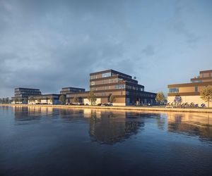 Regeneration of the port area in Amsterdam, The Netherlands